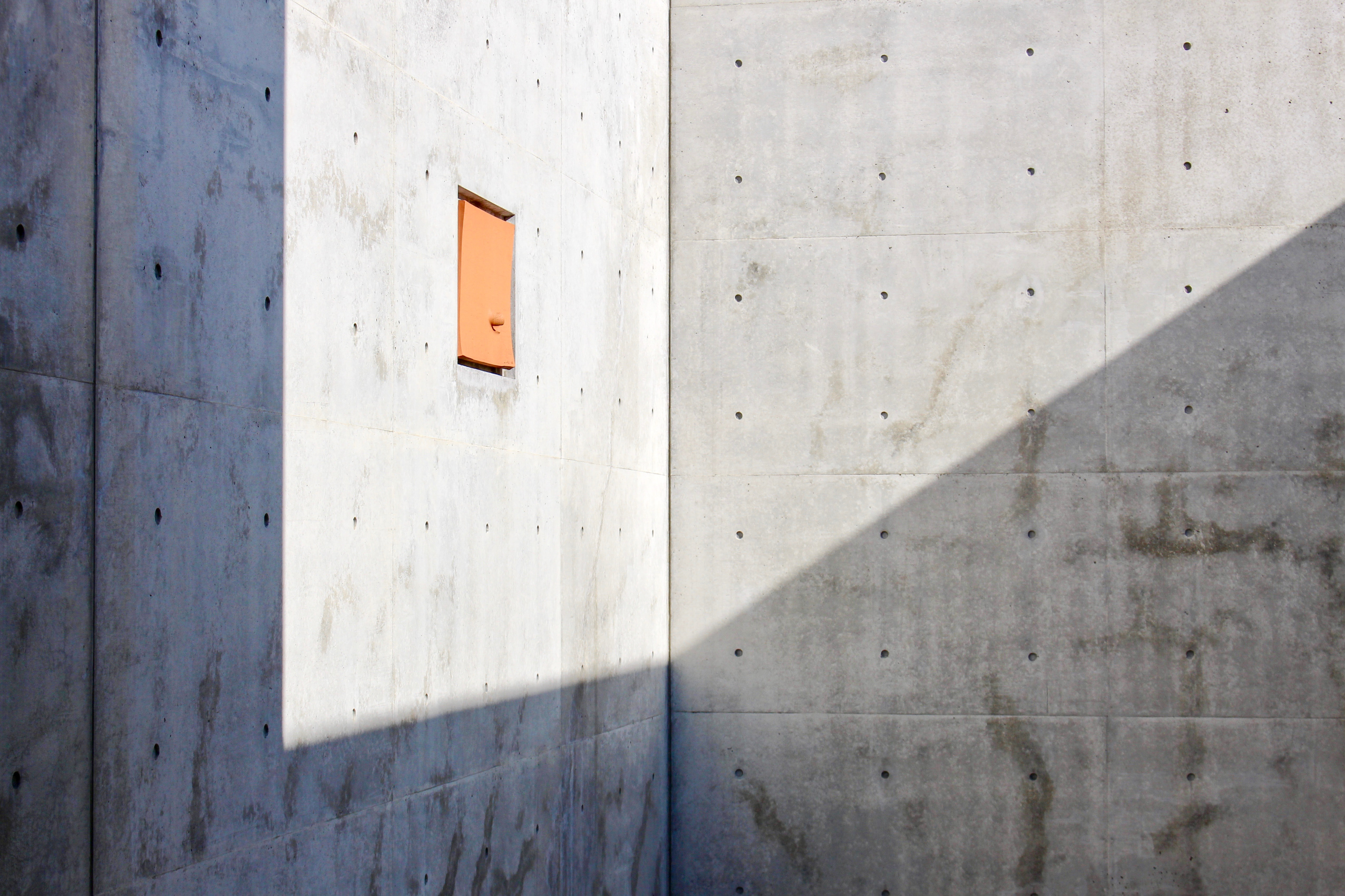 Tadao Ando's signature concrete