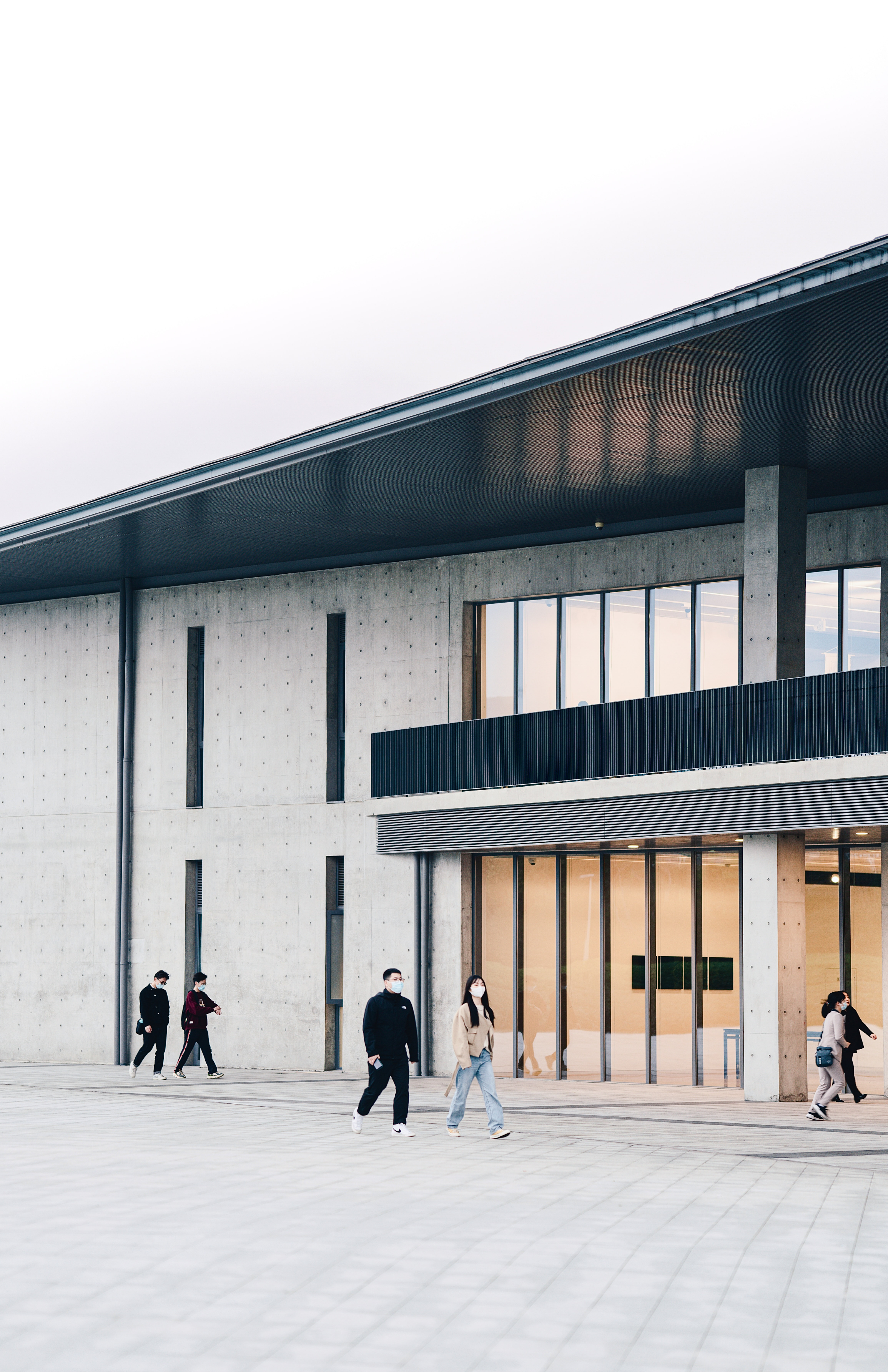 Tadao Ando's signature concrete